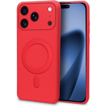 Carcasa COOL para iPhone 17 Pro Max Magnética Cover Rojo