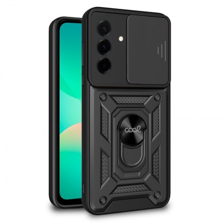 Carcasa COOL para Samsung A266 Galaxy A26 5G / A17 / A17 5G Hard Ring Negro