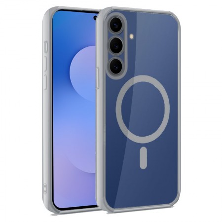 Carcasa COOL para Samsung S731 Galaxy S25 FE Magnética Borde Plata