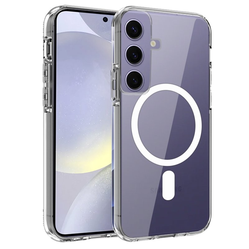 Carcasa COOL para Samsung S921 Galaxy S24 / S25 Magnética Transparente