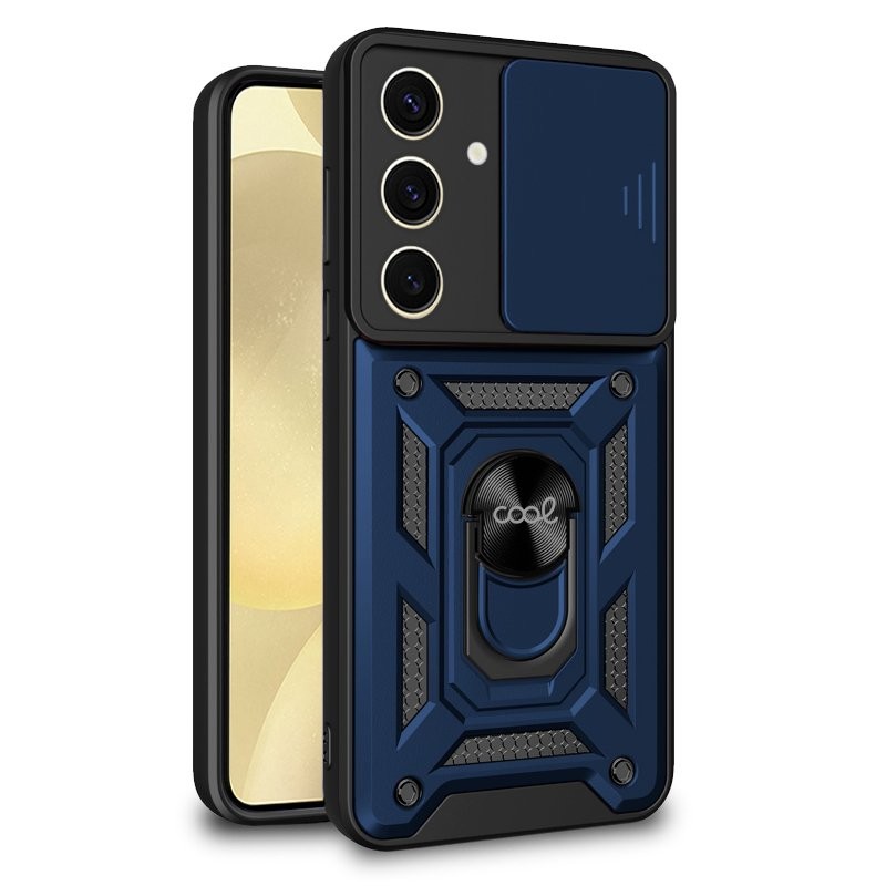 Carcasa COOL para Samsung S926 Galaxy S24 Plus / S25 Plus Hard Ring Marino
