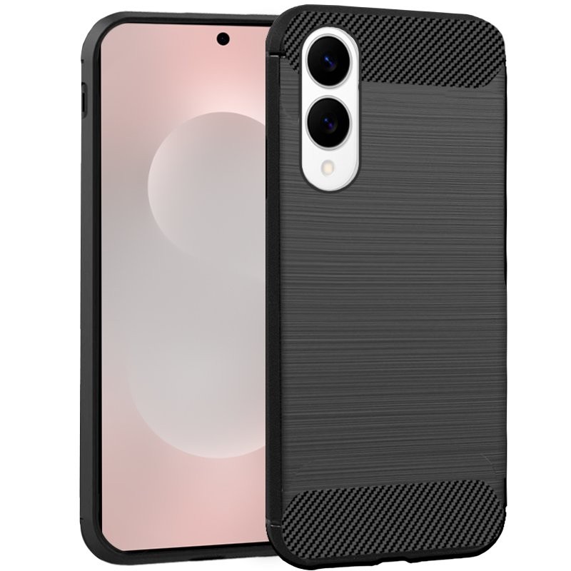 Carcasa COOL para Samsung S937 Galaxy S25 Edge Carbón Negro