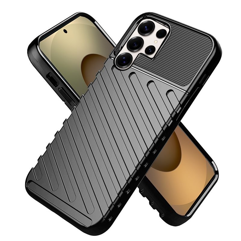 Carcasa COOL para Samsung S938 Galaxy S25 Ultra Thunder Negro