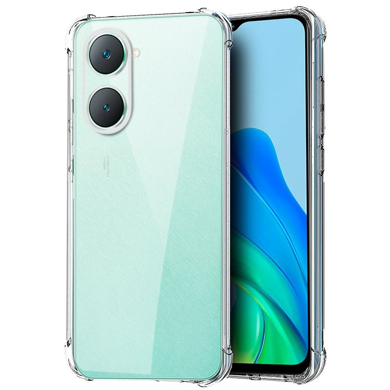 Carcasa COOL para Vivo Y03 AntiShock Transparente