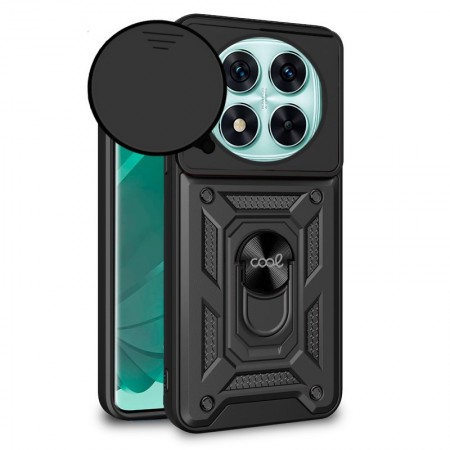 Carcasa COOL para Xiaomi Redmi Note 14 Pro 5G / Note 14 Pro Plus 5G / Poco X7 Hard Ring Negro