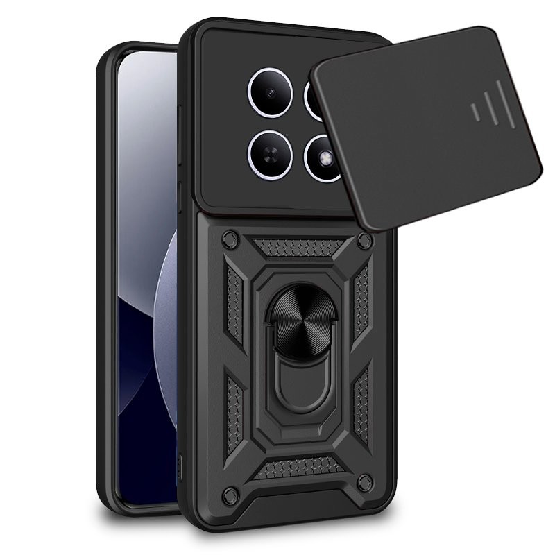 Carcasa COOL para Xiaomi Redmi Note 15 Pro Plus 5G / Poco M8 Pro 5G Hard Ring Negro