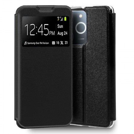 Funda COOL Flip Cover para Realme Note 70T Liso Negro