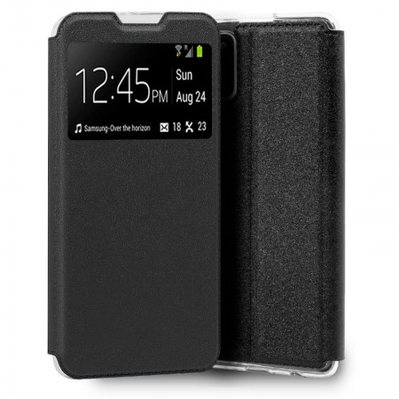 Funda COOL Flip Cover para Samsung A037 Galaxy A03s Liso Negro