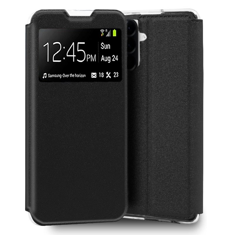 Funda COOL Flip Cover para Samsung A566 Galaxy A56 5G Liso Negro