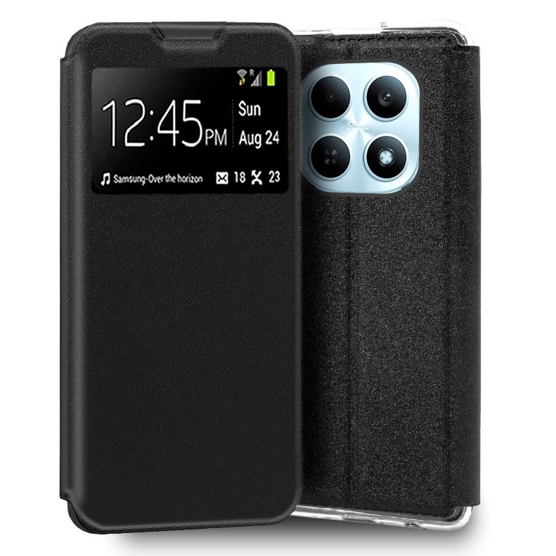 Funda COOL Flip Cover para Xiaomi Redmi Note 15 Liso Negro