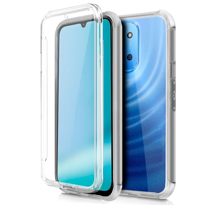 Funda COOL Silicona 3D para Xiaomi Redmi 15C / 15C 5G / Poco C85 (Transparente Frontal + Trasera)