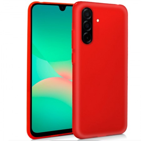 Funda COOL Silicona para Samsung A266 Galaxy A26 5G / A17 / A17 5G (Rojo)
