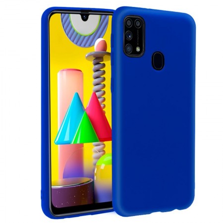 Funda COOL Silicona para Samsung M315 Galaxy M31 (Azul)