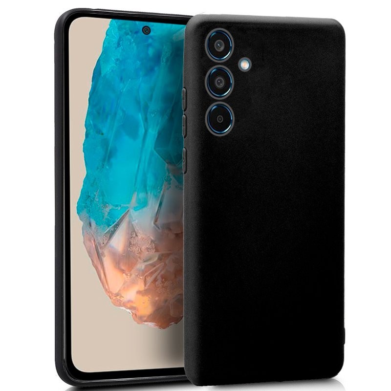Funda COOL Silicona para Samsung M356 Galaxy M35 5G (Negro)