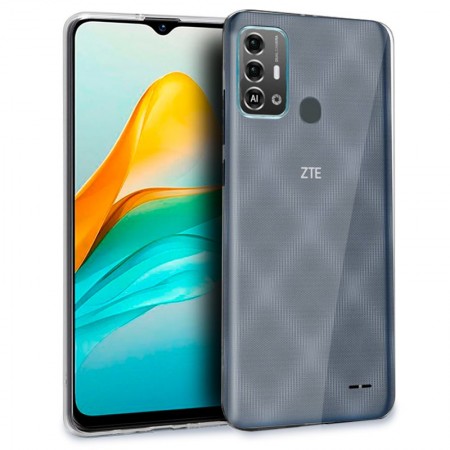 Funda COOL Silicona para ZTE Blade A53 Pro (Transparente)