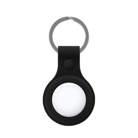 Llavero Protector COOL Compatible con AirTag Silicona Negro