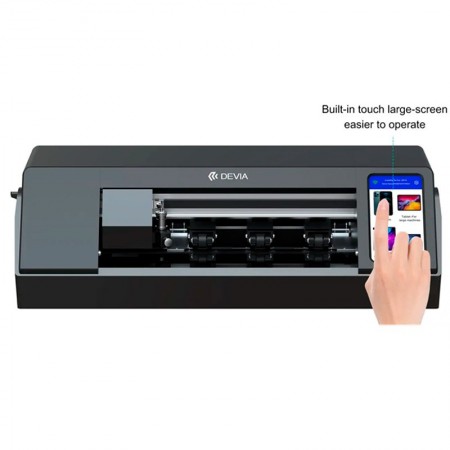 Máquina Corte Plotter V2 Devia Hasta 15 pulg + 50 Láminas Smartphones + 20 Láminas Tablets + Accesorios