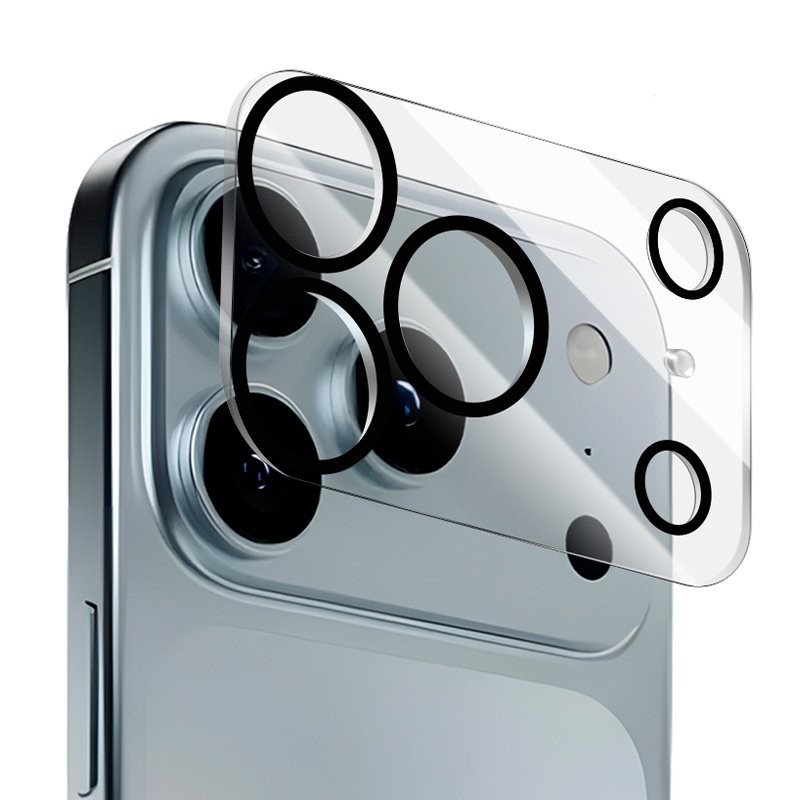 Protector Cristal Templado COOL para Cámara de iPhone 17 Pro Max