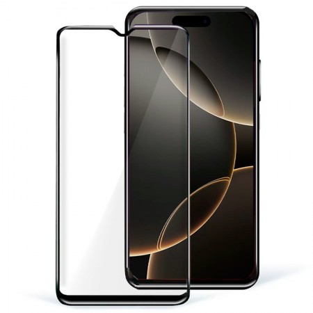 Protector Pantalla Cristal Templado COOL para iPhone 16 Pro / 17 (FULL 3D)