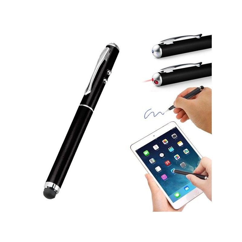Puntero Stylus COOL Universal Laser Negro