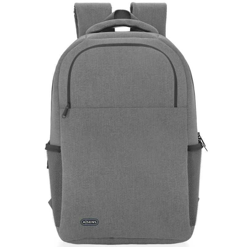 Mochila Aisens Premium ASBG-BP083-GR para Portátiles hasta 15.6'/ Gris