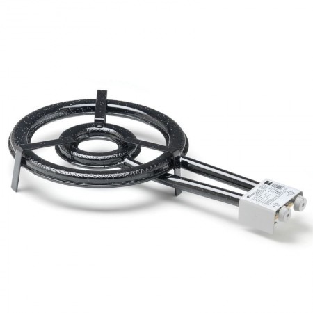 Paellero Flames VLC T-380/ 2 Quemadores/ Diámetro 38cm