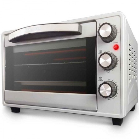 Horno de Sobremesa Grunkel HR-23SILVER/ 1600W/ Capacidad 23L/ Plata