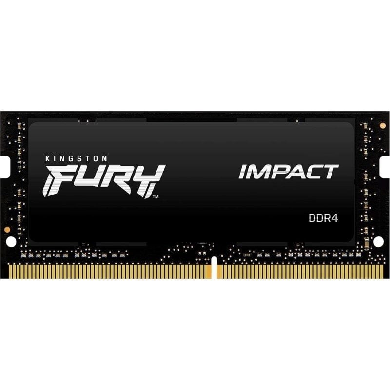 Memoria RAM Kingston FURY Impact 32GB/ DDR4/ 3200MHz/ 1.2V/ CL20/ SODIMM