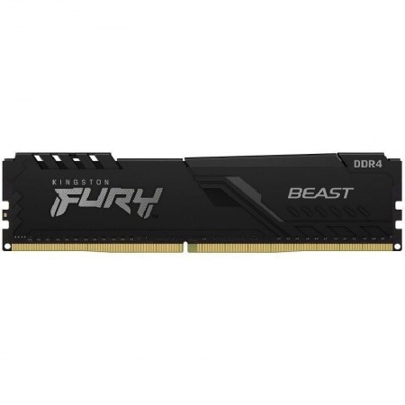 Memoria RAM Kingston FURY Beast RGB 16GB/ DDR4/ 3600MHz/ 1.35V/ CL18/ DIMM
