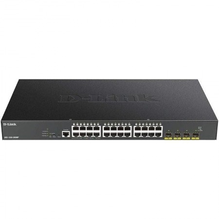 Switch Gestionable D-Link Smart DGS-1250-28XMP 28 Puertos/ RJ-45 10/100/1000 PoE/ SFP