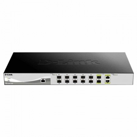 Switch Gestionable D-Link DXS-1210-12SC 10 Puertos SFP+/ 10G Ethernet 10/100/1000/ SFP
