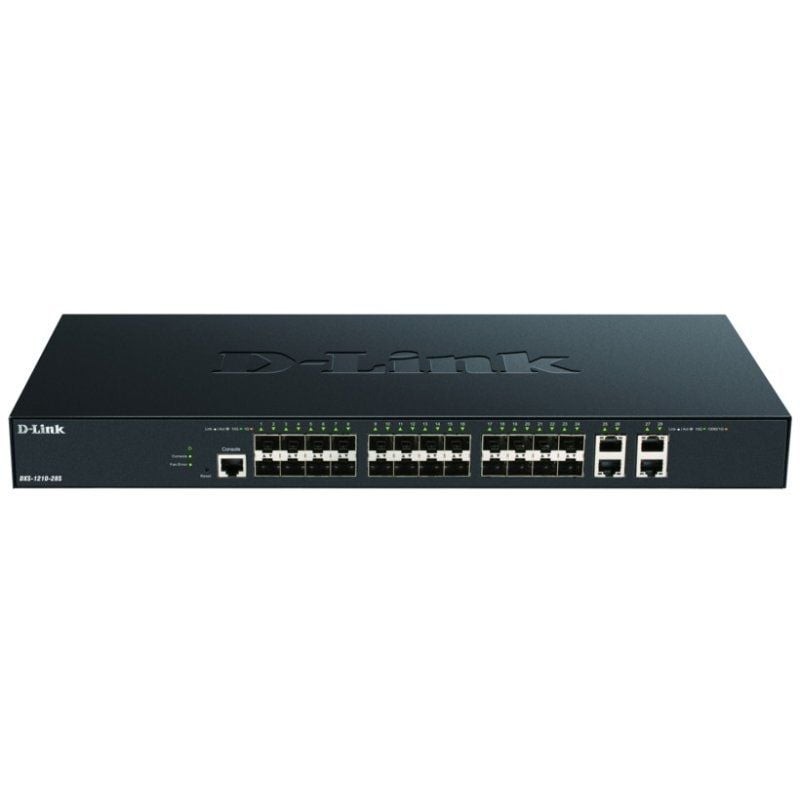 Switch Gestionable D-Link DXS-1210-28S 28 Puertos/ RJ-45 10/100/1000/ SFP