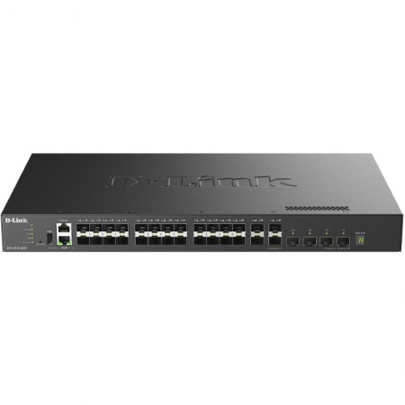 Switch Gestionable D-Link DXS-3410-32XY 2 Puertos/ RJ-45 10/100/1000/ SFP/ PoE
