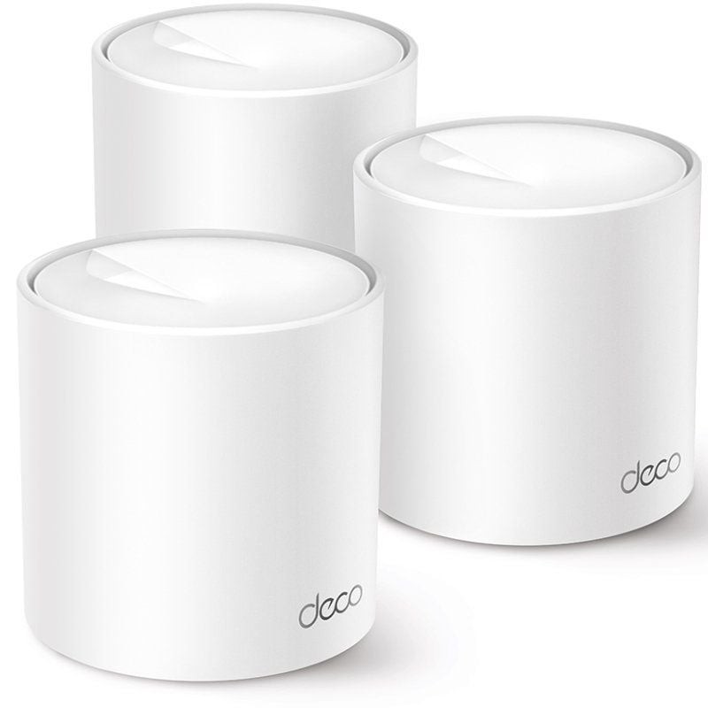 Sistema Mesh TP-Link Deco X10 1500Mbps/ 2.4GHz 5GHz/ Pack de 3