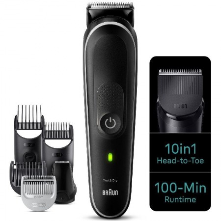 Recortadora Braun All in One Series 5 MGK5440/ con Batería/ 10 Accesorios