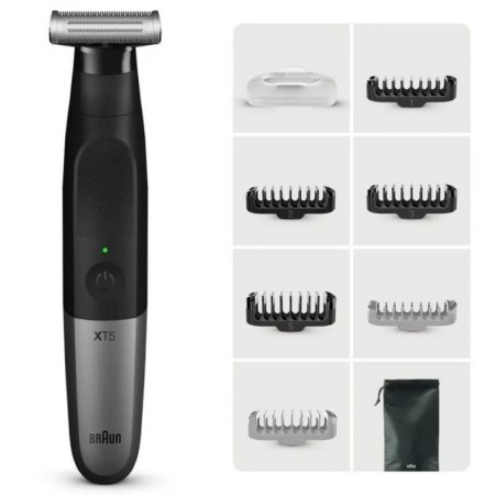 Afeitadora Braun Wet and Dry Serie X XT5200/ con Batería/ 6 Accesorios