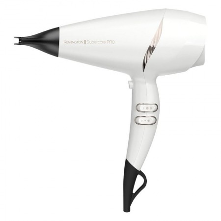 Secador Remington SuperCare Pro 2200 AC7200W/ 2200W/ Iónico/ Blanco
