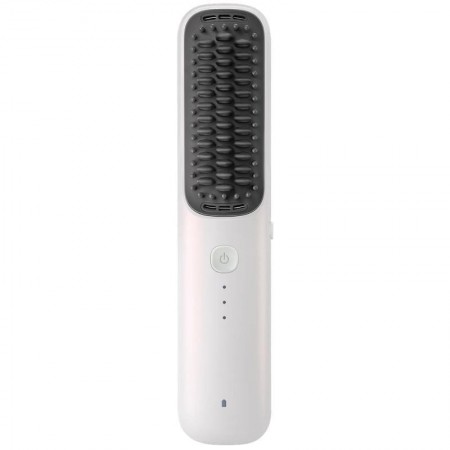 Cepillo Alisador para el Pelo Xiaomi Cordless Hair Straightener Brush/ Blanco