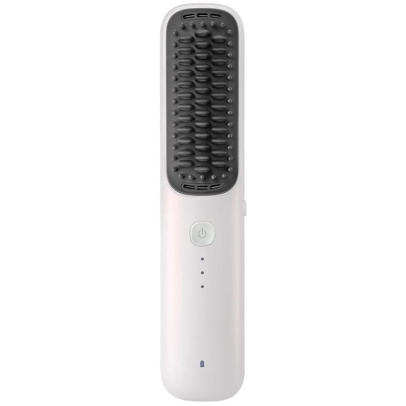 Cepillo Alisador para el Pelo Xiaomi Cordless Hair Straightener Brush/ Blanco