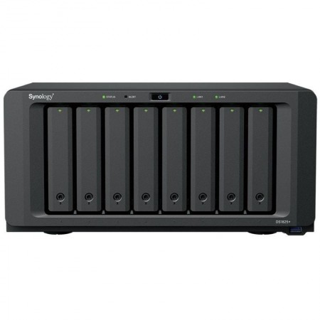 NAS Synology Diskstation DS1825+/ 8 Bahías 3.5'- 2.5'/ 8GB DDR4/ Formato Torre