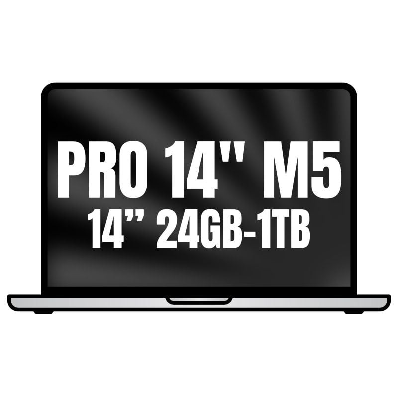 Apple Macbook Pro 14'/ M5 Pro 15-Core CPU/ 24GB/ 1TB SSD/ 16-Core GPU/ Plata
