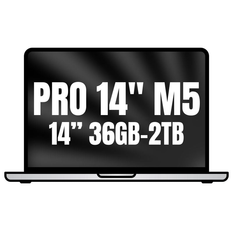 Apple Macbook Pro 14'/ M5 Max 36-Core CPU/ 36GB/ 2TB SSD/ 32-Core GPU/ Plata