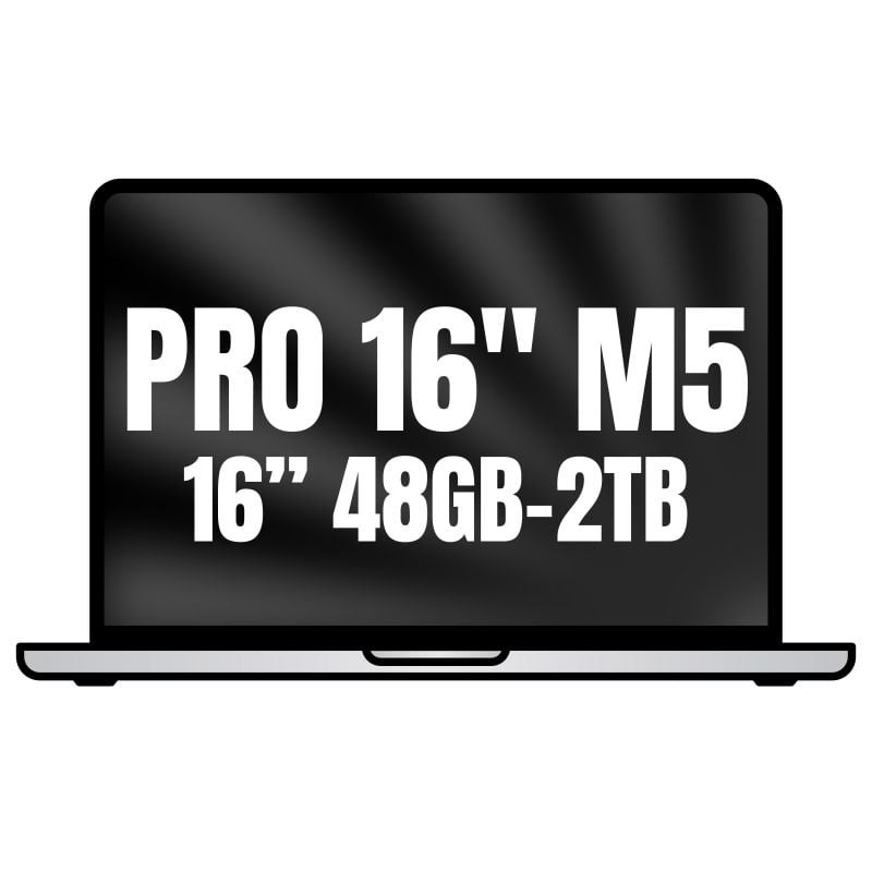 Apple Macbook Pro 16'/ M5 Max 18-Core CPU/ 48GB/ 2TB SSD/ 40-Core GPU/ Plata