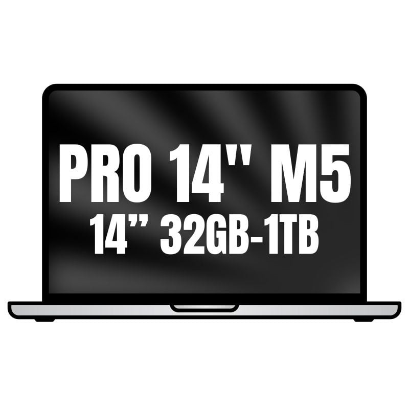 Apple Macbook Pro 14'/ M5 10-Core CPU/ 32GB/ 1TB SSD/ 10-Core GPU/ Plata