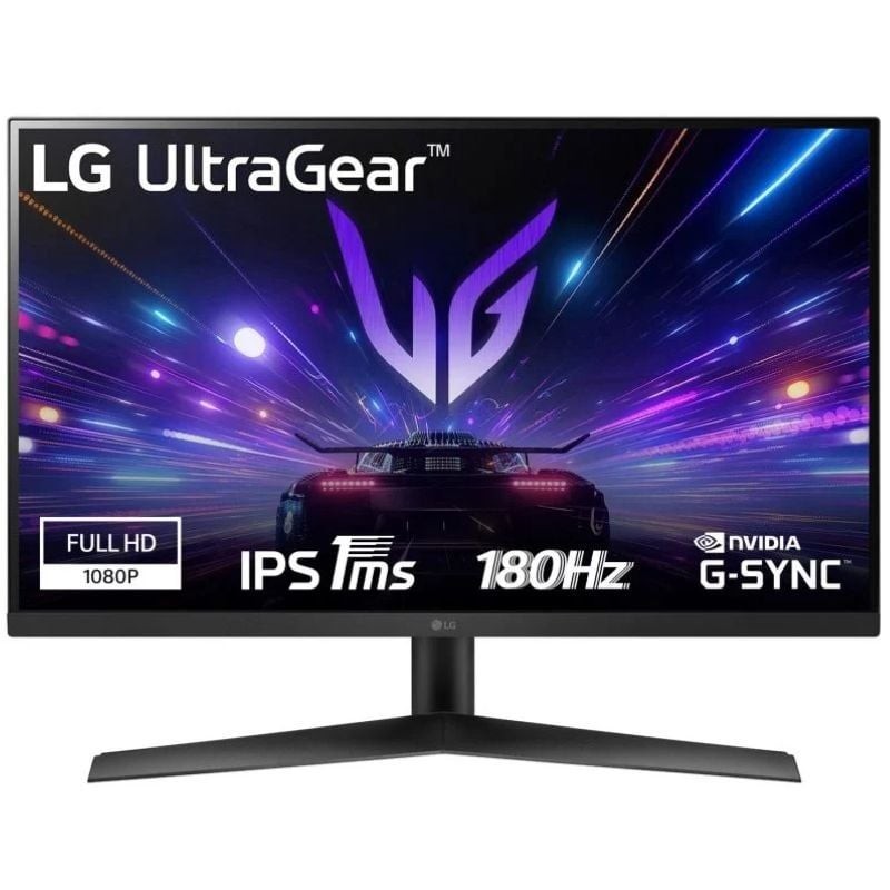 Monitor Gaming LG UltraGear 27GS60F-B 27'/ Full HD/ 1ms/ 180Hz/ IPS/ Negro