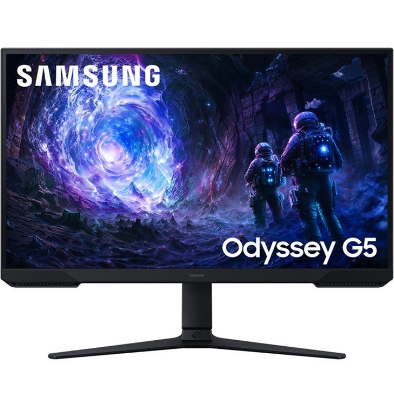 Monitor Gaming Samsung Odyssey G5 G51F S27FG510EU 27'/ QHD/ 1ms/ 180Hz/ VA/ Regulable en altura/ Negro