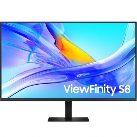 Monitor Profesional Samsung ViewFinity S8 S80UD S37D804UAU 37'/ 4K/ Regulable en altura/ Negro
