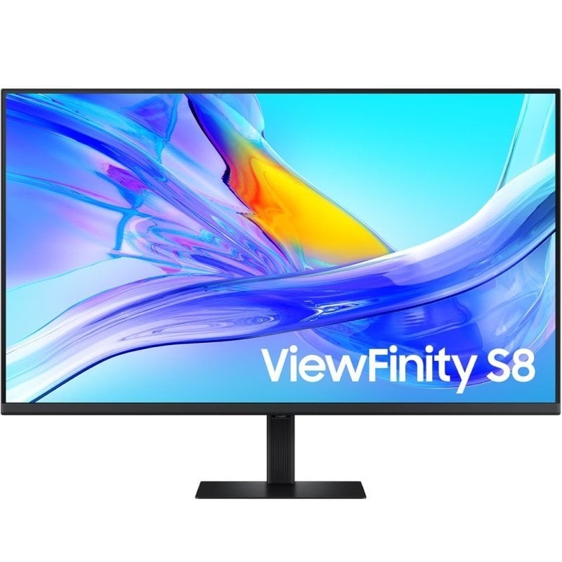 Monitor Profesional Samsung ViewFinity S8 S80UD S37D804UAU 37'/ 4K/ Regulable en altura/ Negro