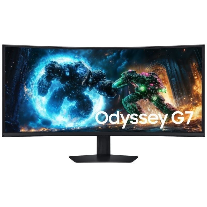 Monitor Gaming Ultrapanorámico Curvo Samsung Odyssey G7 G75F S40FG750EU 40'/ 5K2K/ 1ms/ 180Hz/ VA/ Regulable en altura/ Negro