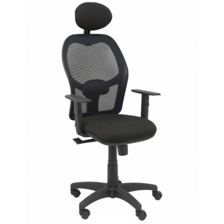 Silla de Oficina Piqueras y Crespo Alocén 345SM840B840B10CRNC/ Negra